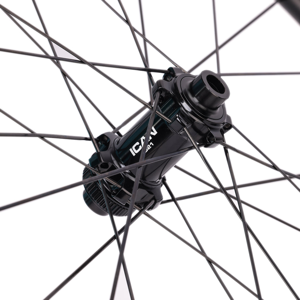 ICAN 650B G25 gravel wheels without logos TRIAERO