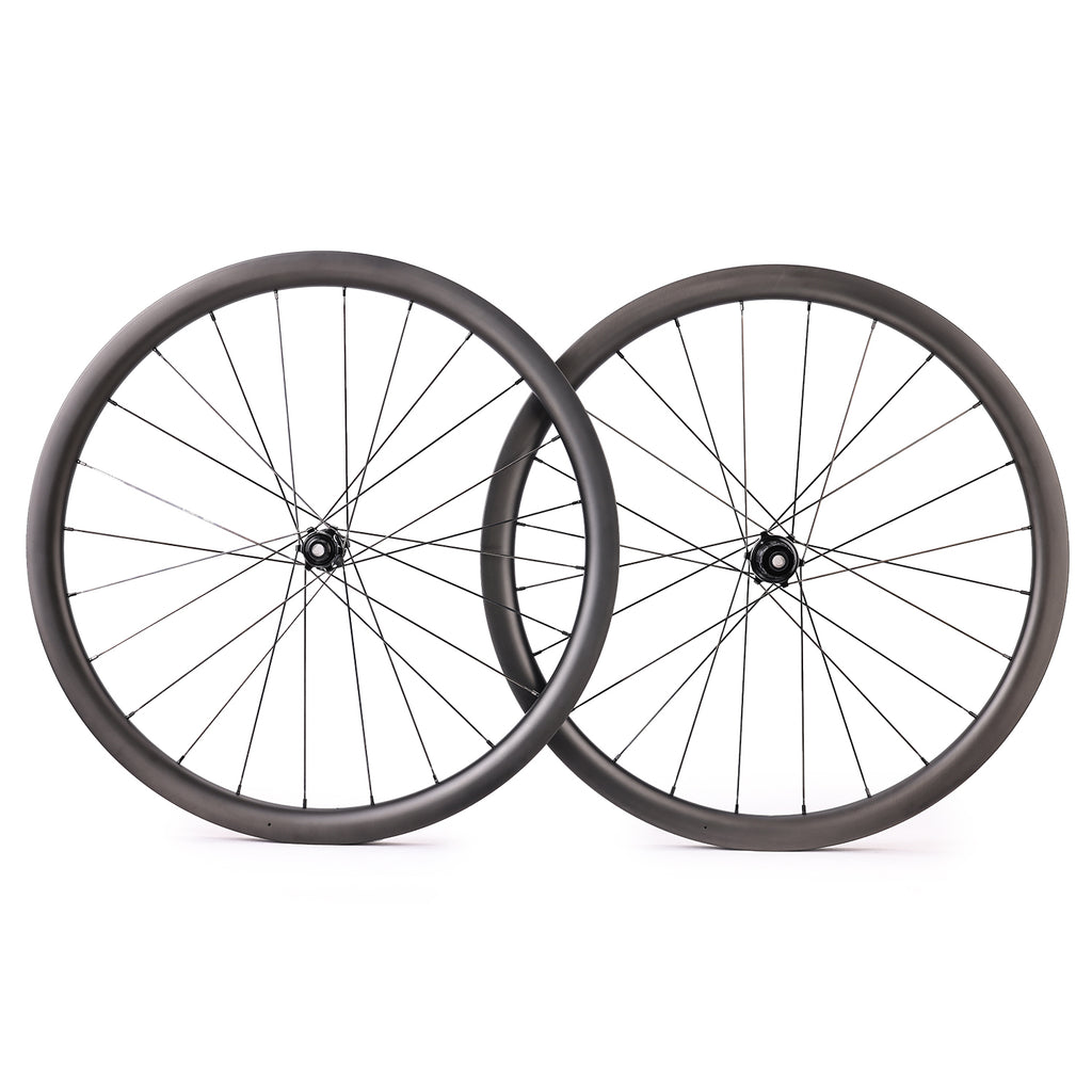 ICAN 650B G25 gravel wheels without logos TRIAERO