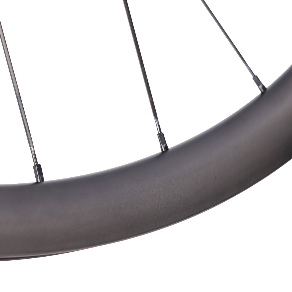 ICAN 650B G25 gravel wheels without logos TRIAERO