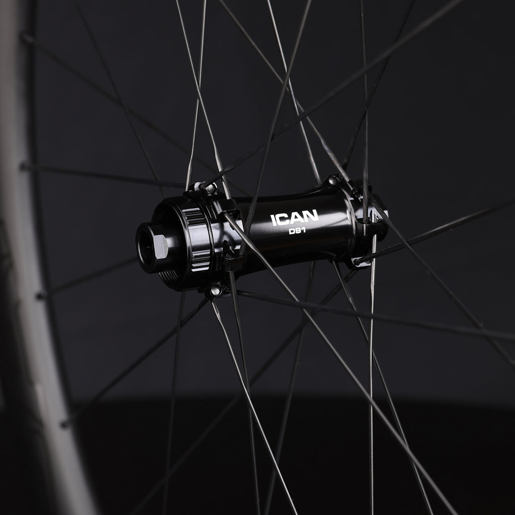 ICAN AERO 52 II disc wheels with 45T ratchet system hubs D91 TRIAERO