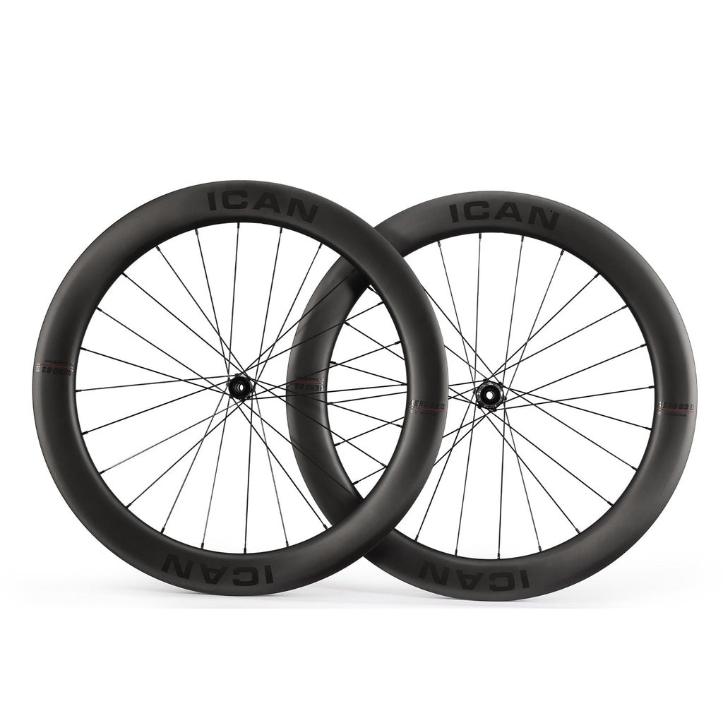 ICAN AERO 63 II disc wheels road bike wheels